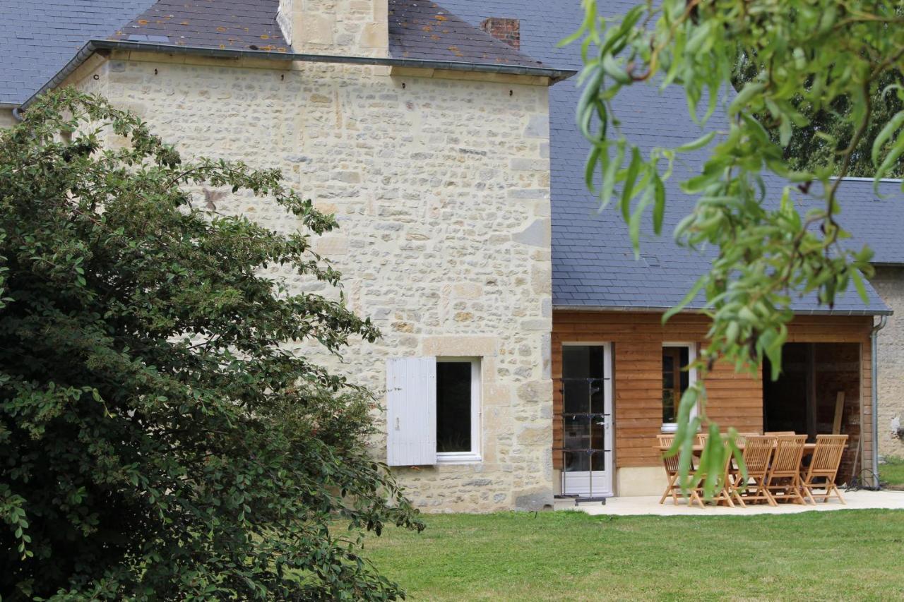 Tour-en-Bessin La Ferme De Fumichonヴィラ エクステリア 写真
