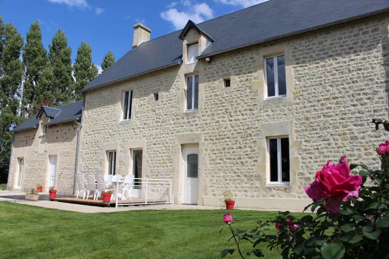 Tour-en-Bessin La Ferme De Fumichonヴィラ エクステリア 写真